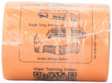 Load image into Gallery viewer, SAM Rolled Splint 36&quot;, Orange/Blue