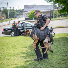 Load image into Gallery viewer, K-9 Litter unfolded showing leg cut-outs