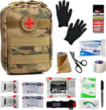 Load image into Gallery viewer, Individual First Aid Kit (IFAK) with C-A-T Tourniquet