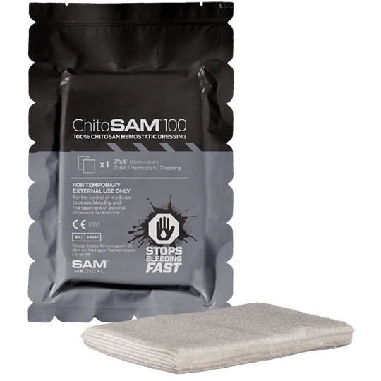 CHITOSAM 100 Hemostatic Dressing (multiple sizes)
