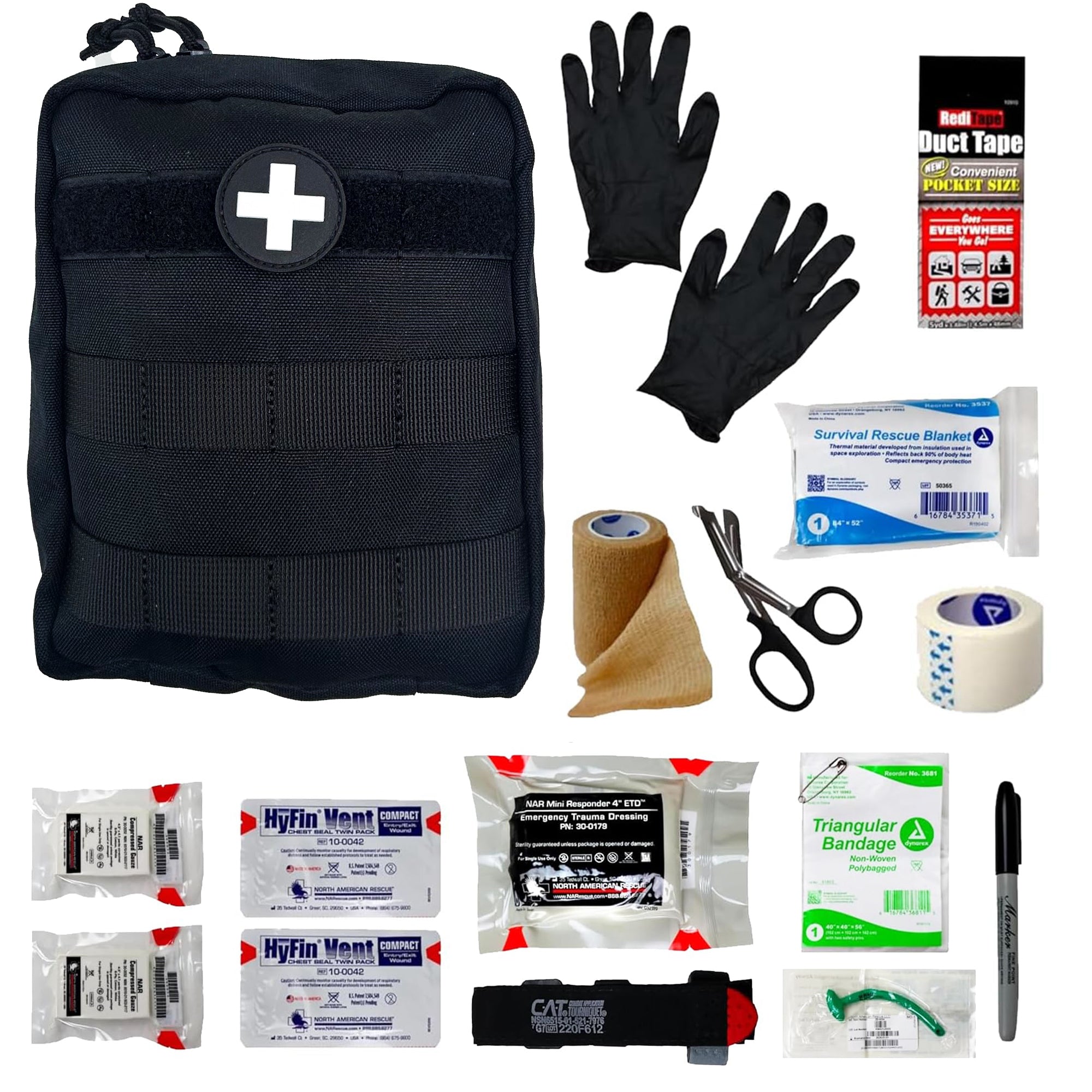 Individual First Aid Kit (IFAK) with C-A-T Tourniquet – iThrive