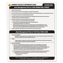 Load image into Gallery viewer, Combat Casualty Reference Card