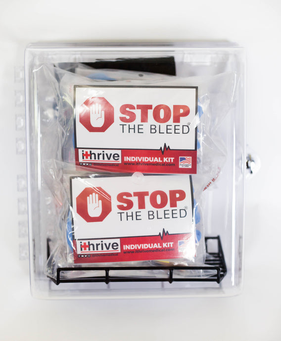Bleeding Control Station (8x Essential bleeding control kits)